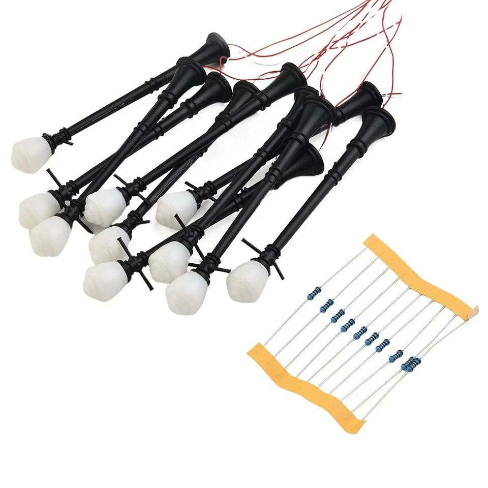 Neu LED Lampe Lampe hochwertige LED Spur O Maßstab 1/48 1/48 Brandneu - Bild 2 von 4