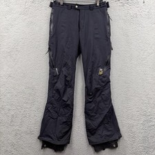 Mountain Hardware Conduit Side Zip Snowboard Ski Snow Winter Pants Black Women S