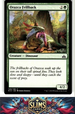 Magic the Gathering MTG Rivals of Ixalan Orazca Frillback #140 Buy 2 Get 1