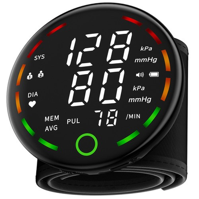 #ad #ad Wrist Blood Pressure Auto Electronic Measuring Instrument with Large Screen New $16.99