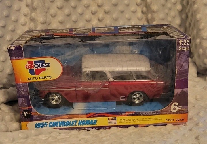 55 Chevrolet Nomad☆TOY SHOP限定☆HOスロットカー 1955 Chevrolet Nomad 1 25 Die Cast Metal CARQUEST by First