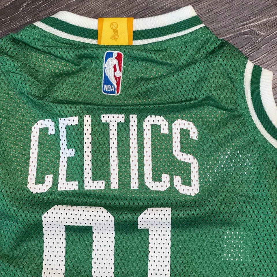 NBA 波士顿凯尔特人队网格篮球狗球衣中号 — 第 3/4 张图片