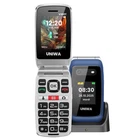 Avizar Téléphone Senior à Clapet Double SIM et Double Écran 4G LTE 1450mAh