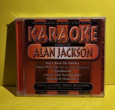 KARAOKE - Songs of Alan Jackson - 2002 - 40162-2 New - Sealed - CDs