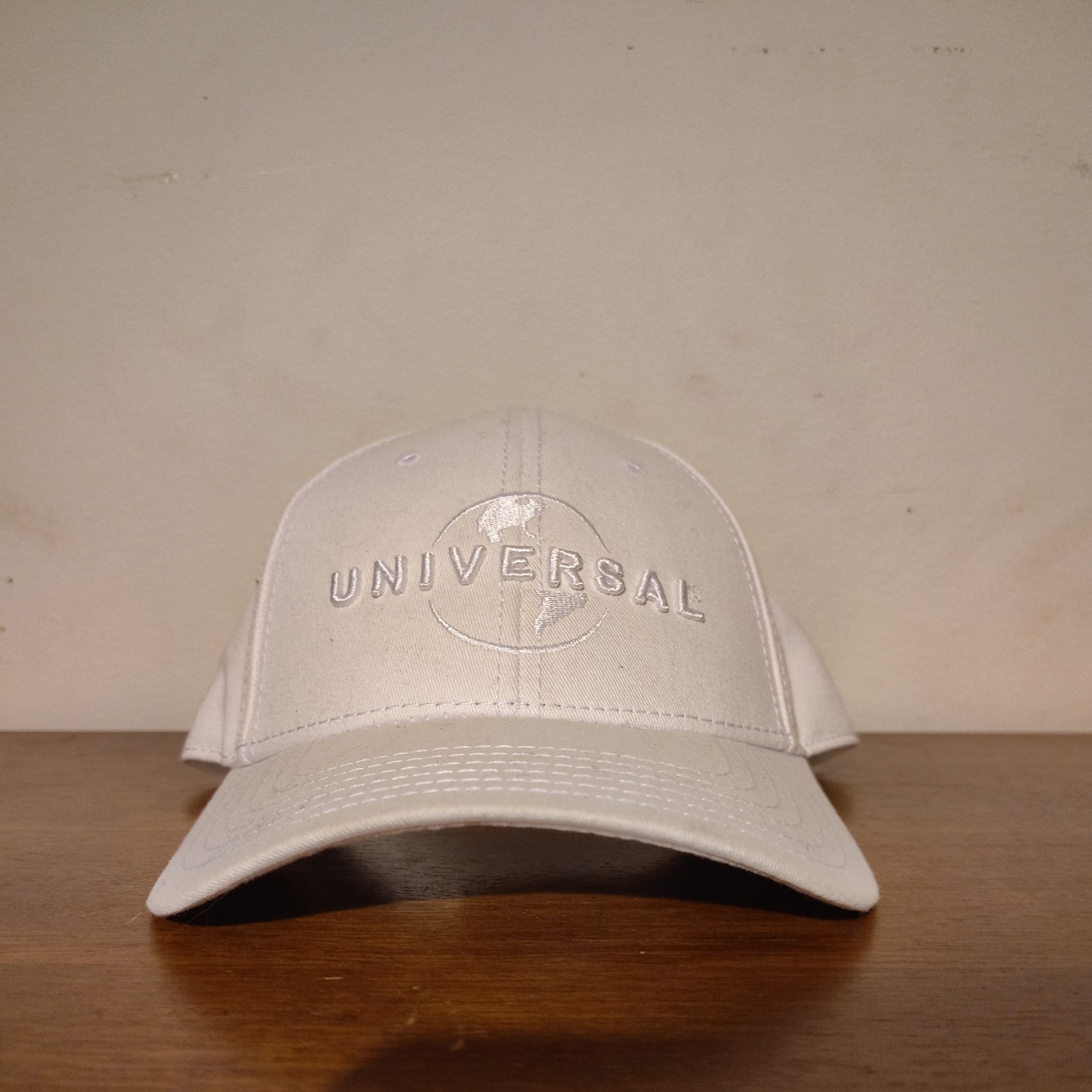 Universal Studios Allover White Strapback Cap Hat - image 1