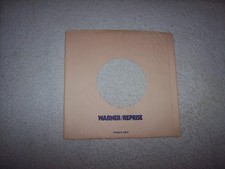WARNER/REPRISE RECORDS 7 INCH 45 RPM ORIGINAL SLEEVE ONLY NO SPLITS 42