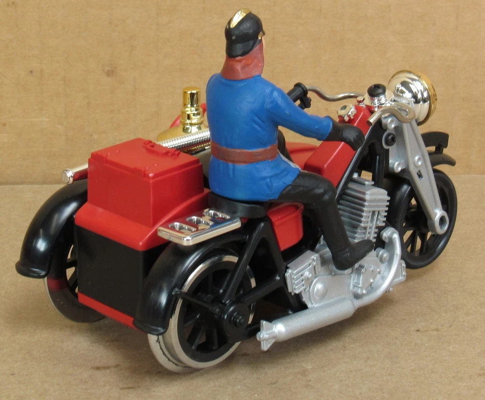 LGB 20030 Track Motorcycle Fire Brigade G-Gauge LNIB * - Image 4 of 4