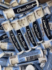 (12) Tubes Sealed New Chapstick Vanilla Icing Lip Balm .15 Oz