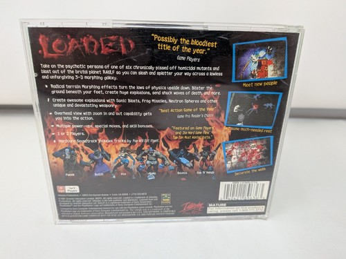 Caricato (Sony PlayStation 1, 1996) PS1 completo CIB Greatest Hits - Foto 2 di 4