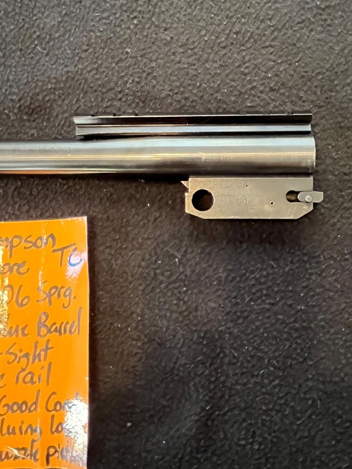 15” 30-06 SPRG pistol blue barrel thompson center ENCORE scope rail TC ...