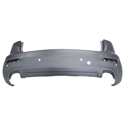 New Unpainted Rear Bumper Cover Replaces TK2250221BBB With Park Assist Sensor