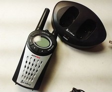 Cobra Microtalk PR3800 2-Way Radio ONE RADIO With Charging Base And Cord Walkie