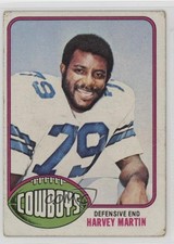 1976 Topps Harvey Martin #44 06ec