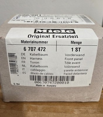 Miele 6707472 Wire Harness Genuine OEM Brand New