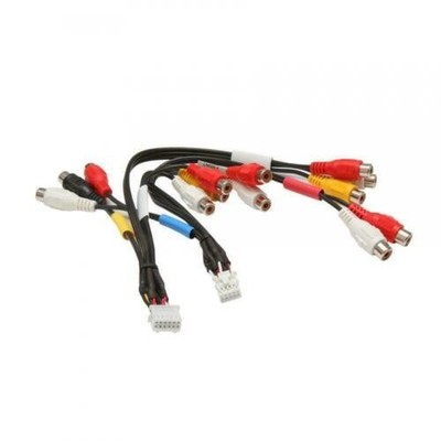 Cinch Pre Out Phono Kabel Leitung Kabelbaum Anschluss für Alpine INA-W900