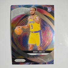 2024-25 Panini Prizm Bronny James Jr. Instant Impact RC #7 Lakers