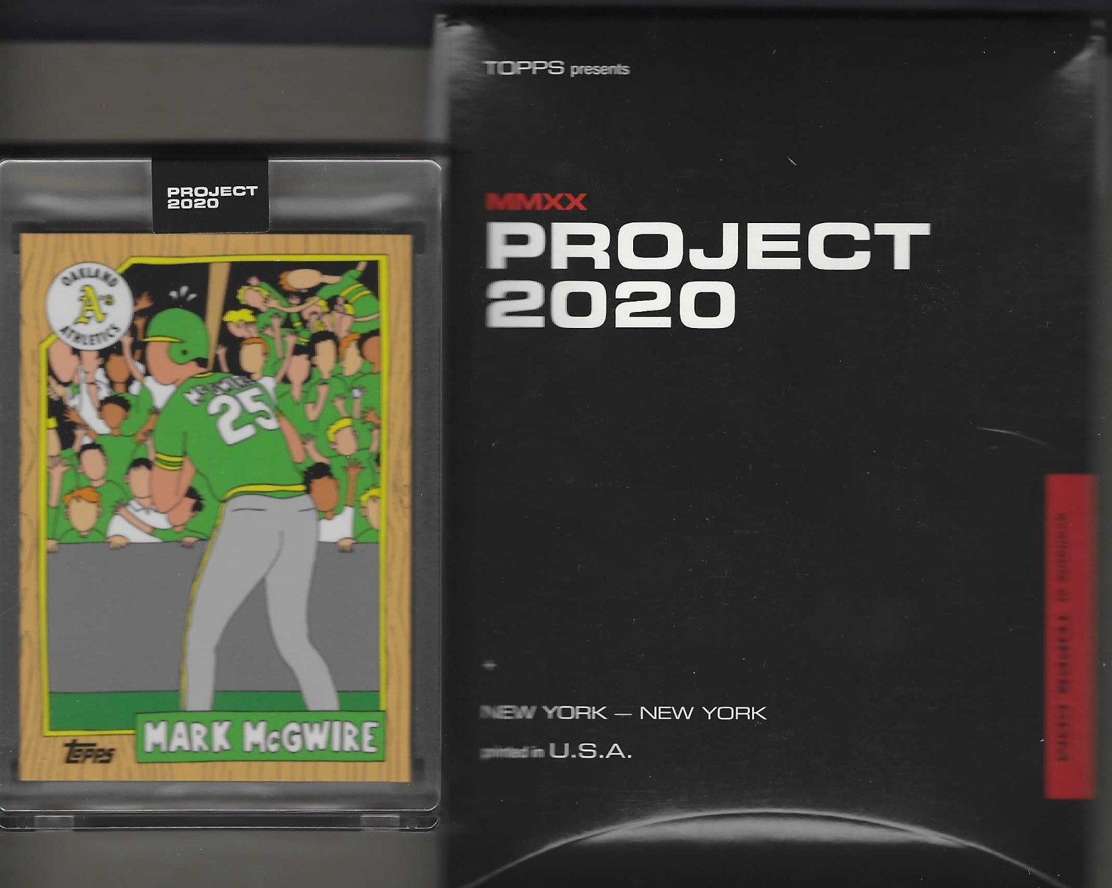 Topps Project 2020 Card 97 1987 Mark McGwire by Andrew Thiele PR 19894 Athletics