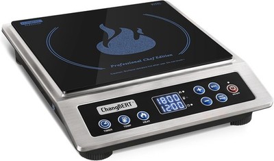 Induction Cooktop Stove 1800W Burner with Schott Glass Electric Hot Plate