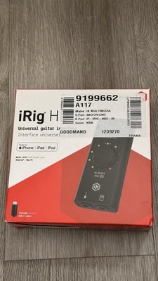 IK Multimedia iRig HD X USB Guitar Interface - Open Box Neu