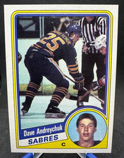 1984-85 Topps #13 Dave Andreychuk Rookie Card RC Sabres. rookie card picture