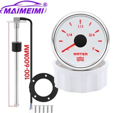  100mm-500mm Water Level Sensor + 0-190ohm Water Level Meter Auto Boat 12/24v