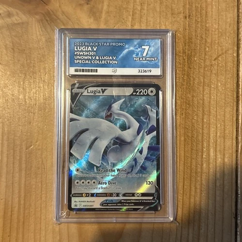 Lugia V 301 ACE graded card