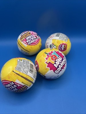 NEW Zuru 5 Surprise Mini Brands Series 3 Toy Mystery Ball   Unopened - Lot Of 4