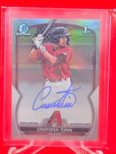 2023 Bowman Chrome Baseball Rookie Prospect 1st Auto's (Pick-A-Player)