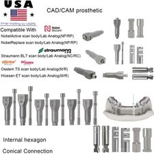 Implant Scan Body Lab Analog fit for Nobel Hiossen Osstem Straumann ITI CAD/CAM