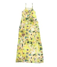 bar III Womens Ruffled Wrap Dress, warpedflower, XXS