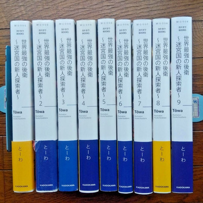 The World's Strongest Rearguard: Labyrinth Country's Novice Seeker Vol.1-9 Novel