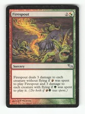 Firespout U Shadowmoor 205 LP Normal MTG