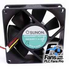 1PCS Brand New SUNON KD2408PTBX-6A 8CM 8025 24V 4.3W 3pin inverter cooling fan