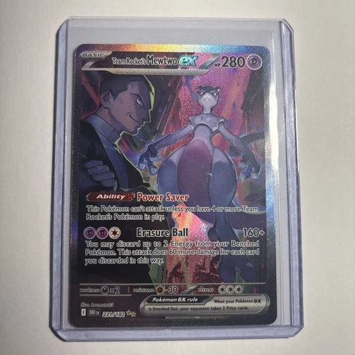 Pokémon TCG Team Rockets Mewtwo EX Destined Rivals SIR