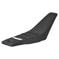 2025-2026 Cobra Cx50jr Gripper Seat Cover  All Black W Black Ribs 589