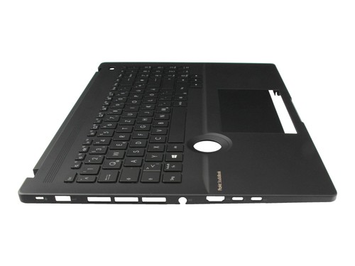 Oryginalna klawiatura Asus 3AEXFTAJN00 z Topcase DE (niemiecki) czarna/czarna mi - Zdjęcie 3 z 4