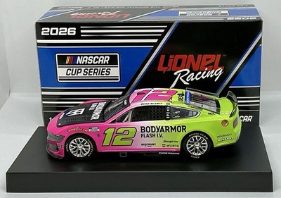 2026 1/24 #12 Ryan Blaney  BodyArmor Flash I.V.   Mustang 1 of 504  SD Shipping