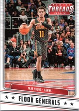 2018-19 Panini Threads Floor Generals RC Trae Young # 4