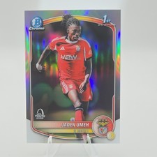 2025-26 Topps Chrome UCC #BU-JU Jaden Umeh Bowman 1st Refractor