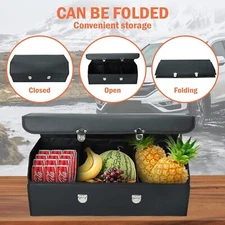 For SUV RV 30" Universal Foldable Car Trunk Organizer Storage Cube Box Car Truck