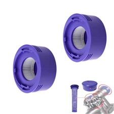 2 Hepa Post Filter For Dyson V7 V8 Cordless Vacuum , DY 96747801 967478-01