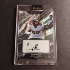 #2/5 Cody Mauch Rookie Auto 2023 Wild Card Chrome Wildchrome NDSU Tampa Bay Bucs
