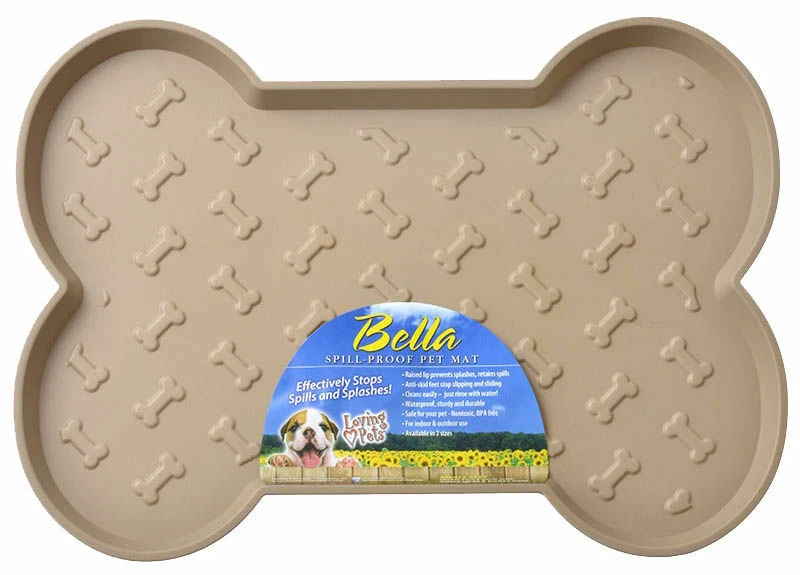 Loving Pets Spill-Proof Bone Shaped Dog Mat - Image 2 of 2