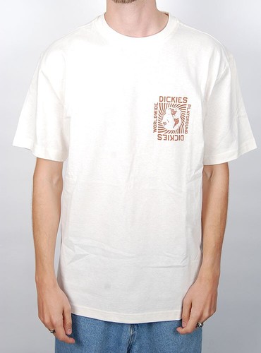 Dickies Mens Marbury Short Sleeve Crew T-Shirt Size Small BNWT RRP £33.95 Ecru - Picture 6 of 6