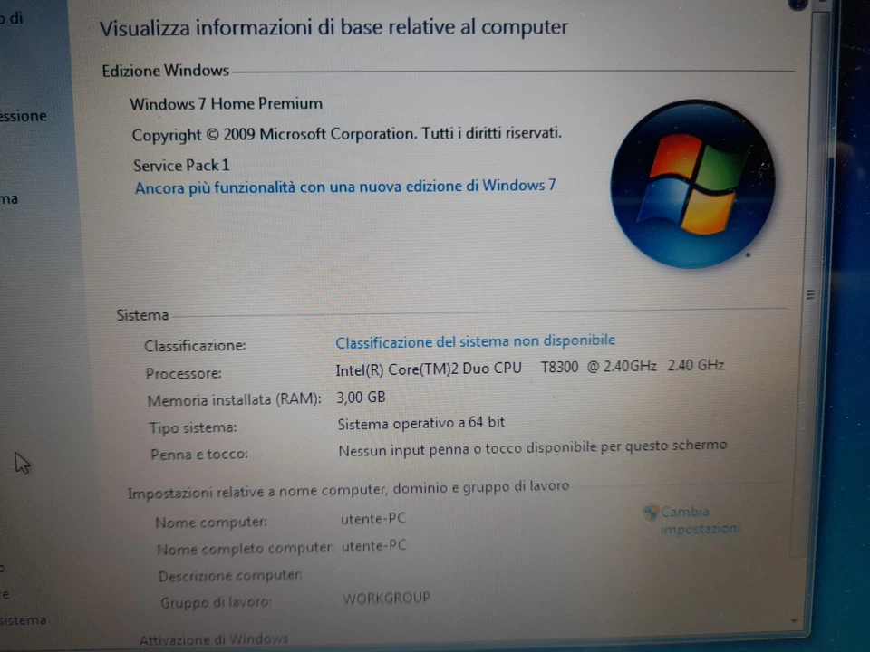 Vendo Acer Travelmate 6292-FUNZIONANTE--LEGGI BENE- - Immagine 4 di 4