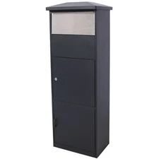 Large Parcel Package Delivery Drop Box for Home Porch Lockable Delivery Mailbox