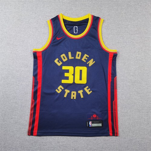 Steph Curry 30# Basketball Jersey All Stitched Kid Size S - Picture 3 of 4