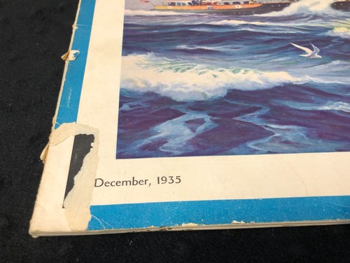 Dr Seuss Art Ad, December 1935 Esso Marine, Yachting Magazine - Picture 4 of 10