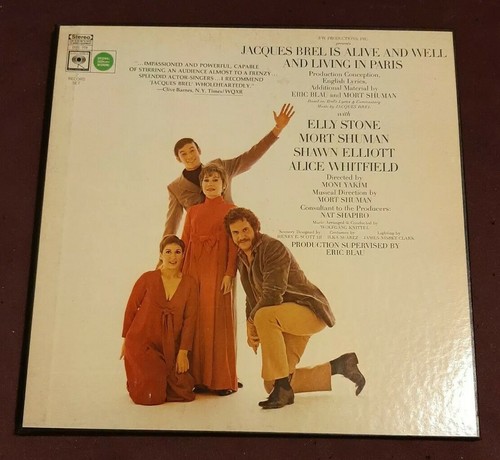 Jacques Brel is Alive and Well and Living in Paris 2 LP box set w booklet - Picture 9 of 11
