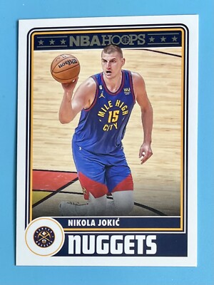 Nikola Jokic 2023-24 Panini NBA Hoops Tribute #291 Denver Nuggets
